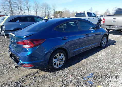 2019 Hyundai Elantra Sel из США, поврежденный, VIN 5NPD84LF3KH434730